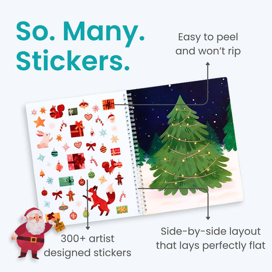 Holly Jolly Sticker Book