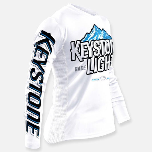 KEYSTONE MOTO JERSEY WHITE