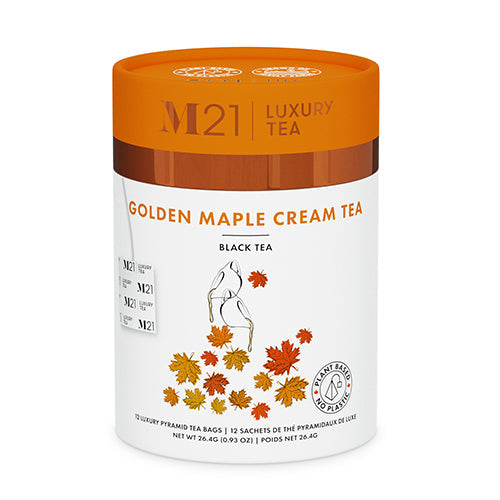 Maple Golden Cream Luxury Black Tea - 12ct Canister