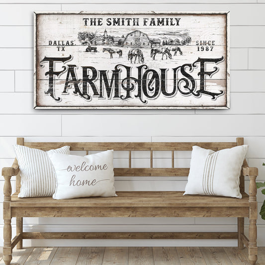 Personalized Farmhouse Sign IV