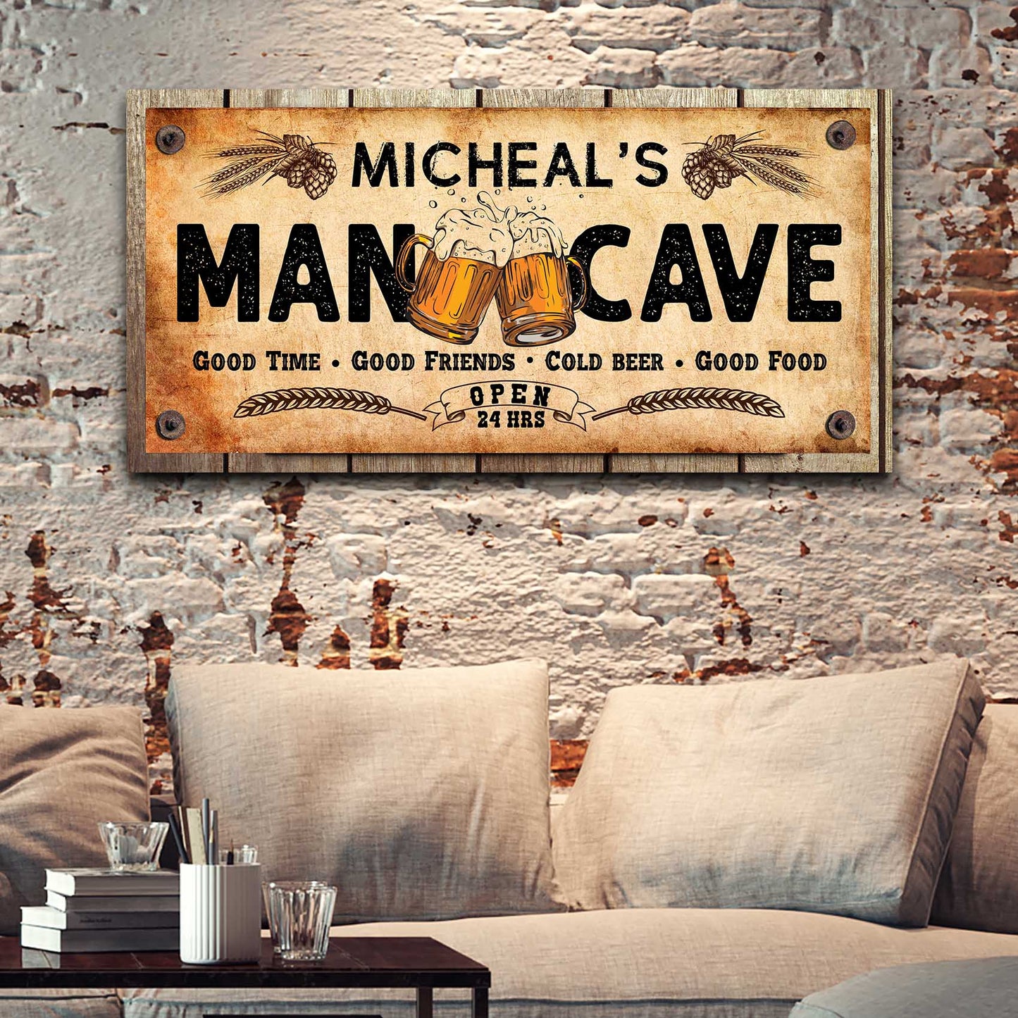 Man Cave Sign