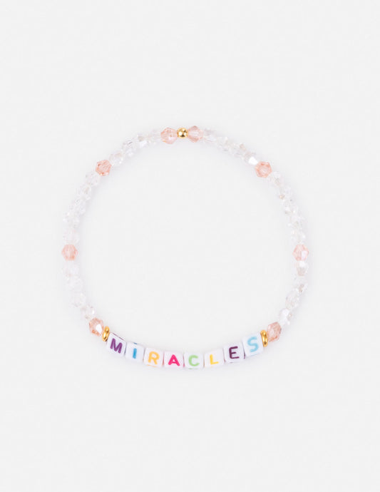 Miracles Letter Bracelet