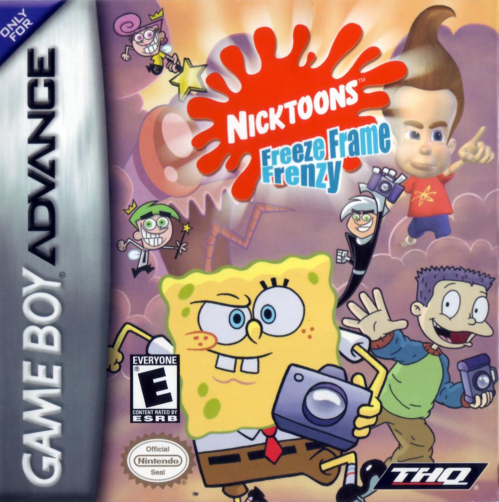 Nicktoons Freeze Frame Frenzy (Gameboy Advance)