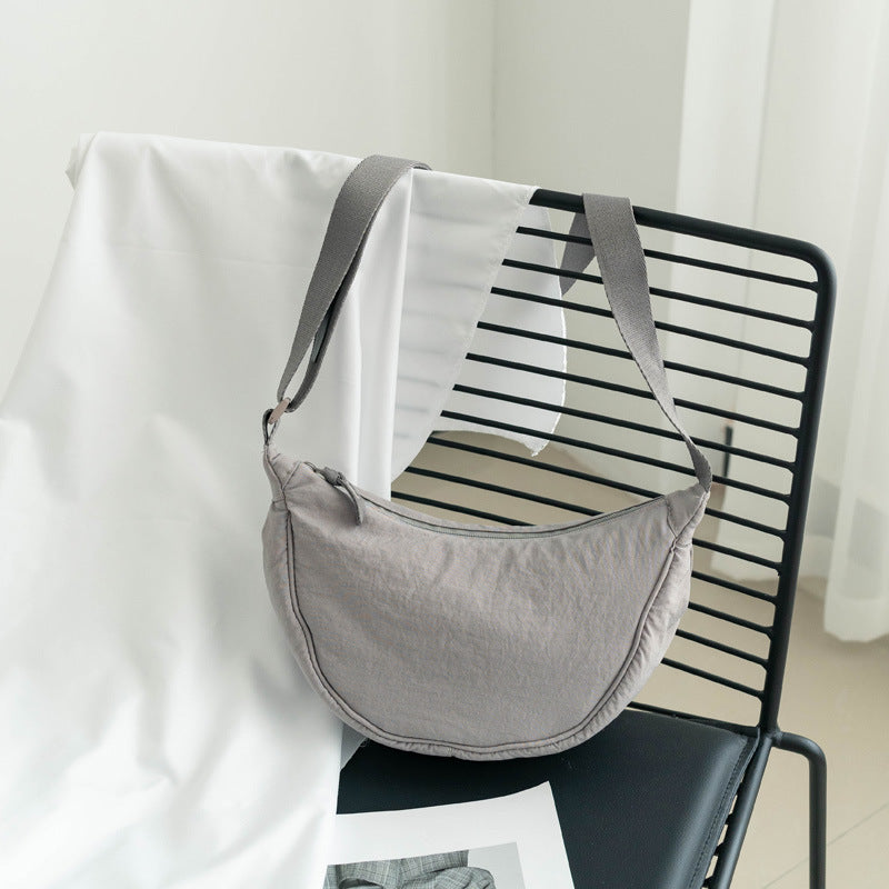 Casual Nylon Dumpling Bag