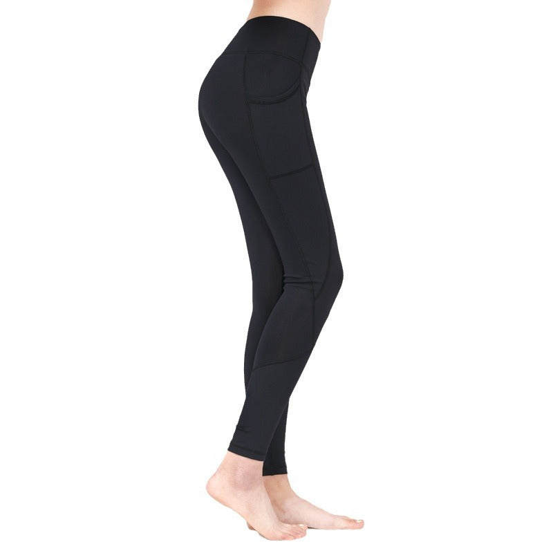 Pocket Ankle-length Pants Running Fitness Sports Yoga Pants