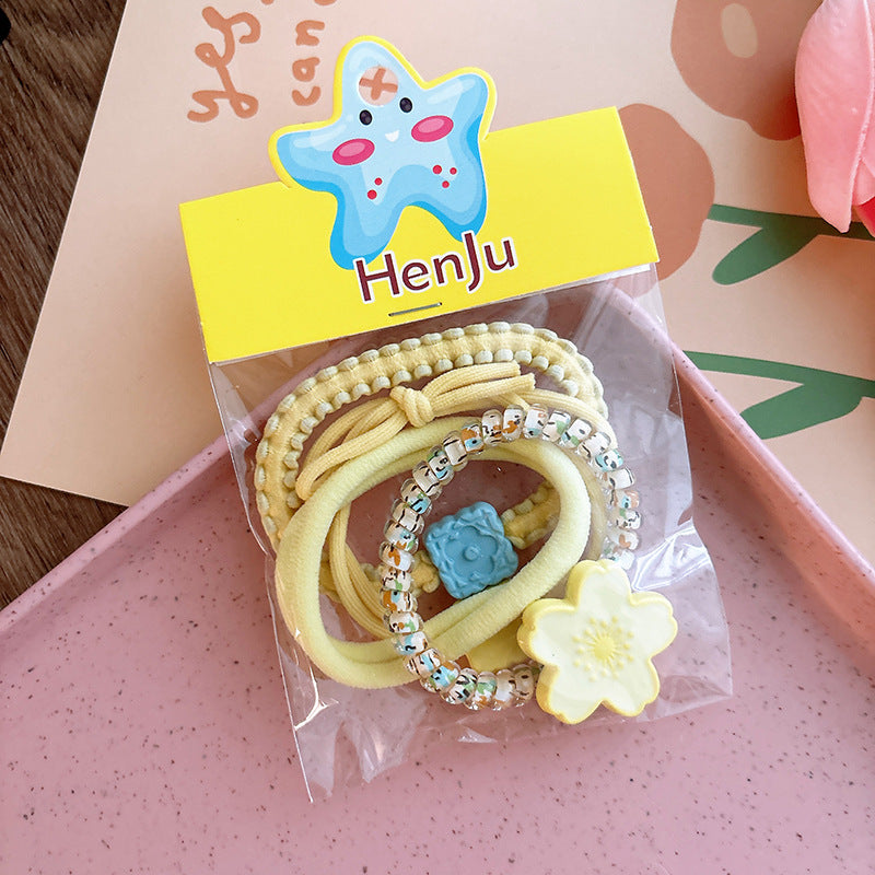 High Elastic Children's Flower Hairband