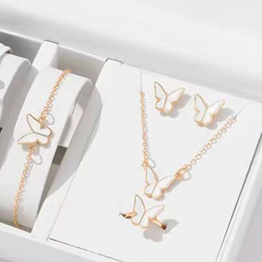 Butterfly Love Necklace Set