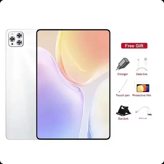 2024 NEW Original IPad Air Pro Tablet 11inch HD 4K Android 13 16GB+1T 20000mAh 5G Dual SIM Phone call Bluetooth WiFi GPS Tablet
