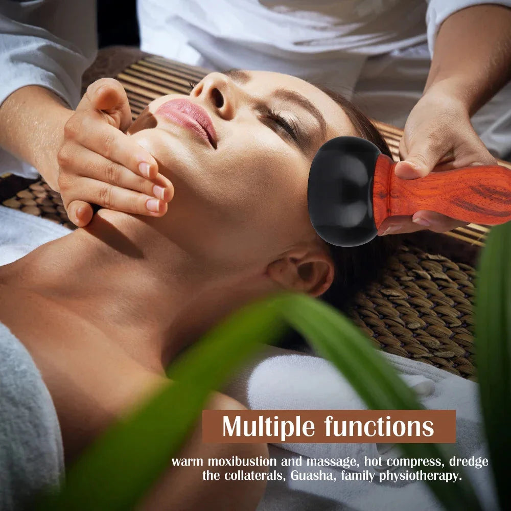 Electric Gua Sha Massager – Hot Stone Natural Bian Stone