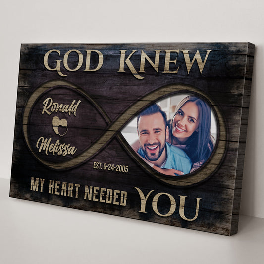 God Knew Couple Sign II