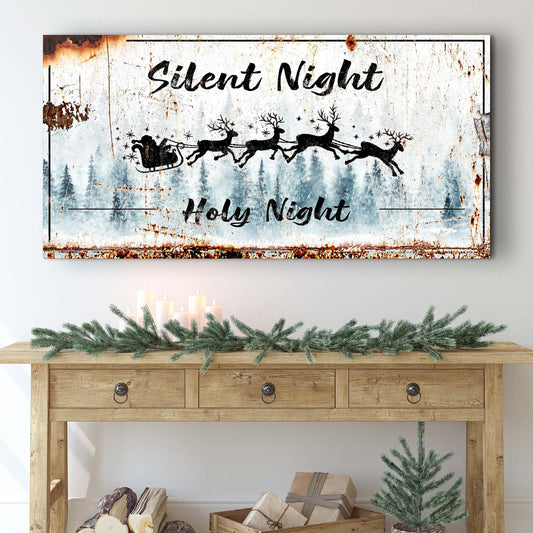 Silent Night Holy Night Sign