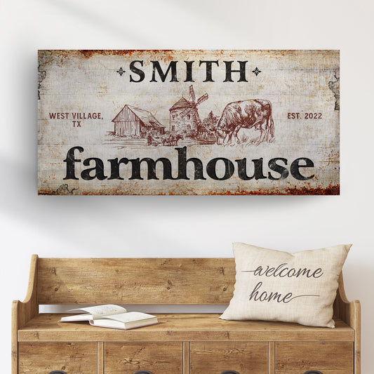 Family Farmhouse Sign II