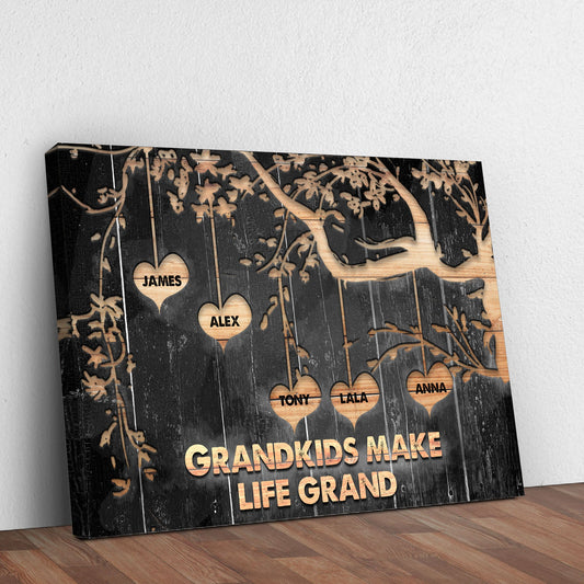 Grandkids Make Life Grand Sign II