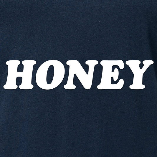 Honey Black V-Neck Tee Shirt