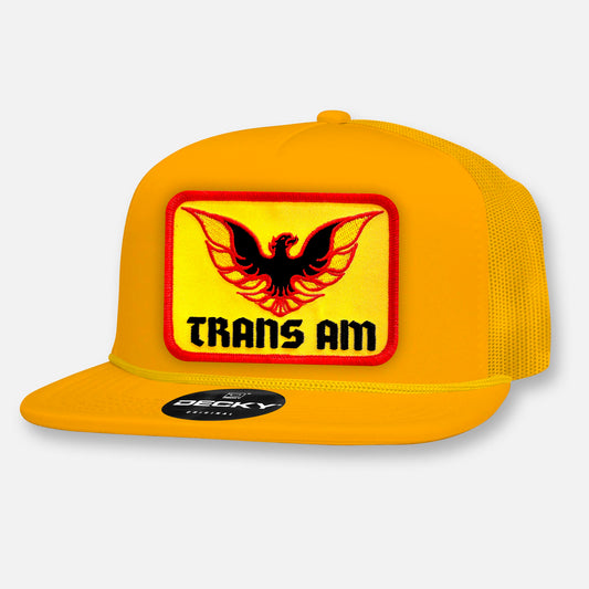 TRANS AM FLAT BILL PATCH HAT