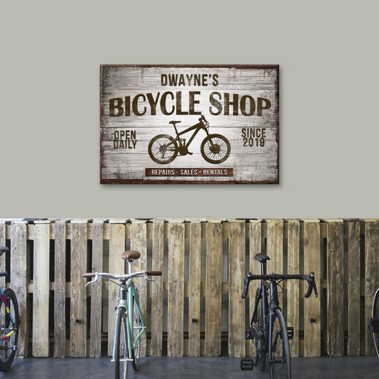 Bike Shop Sign III