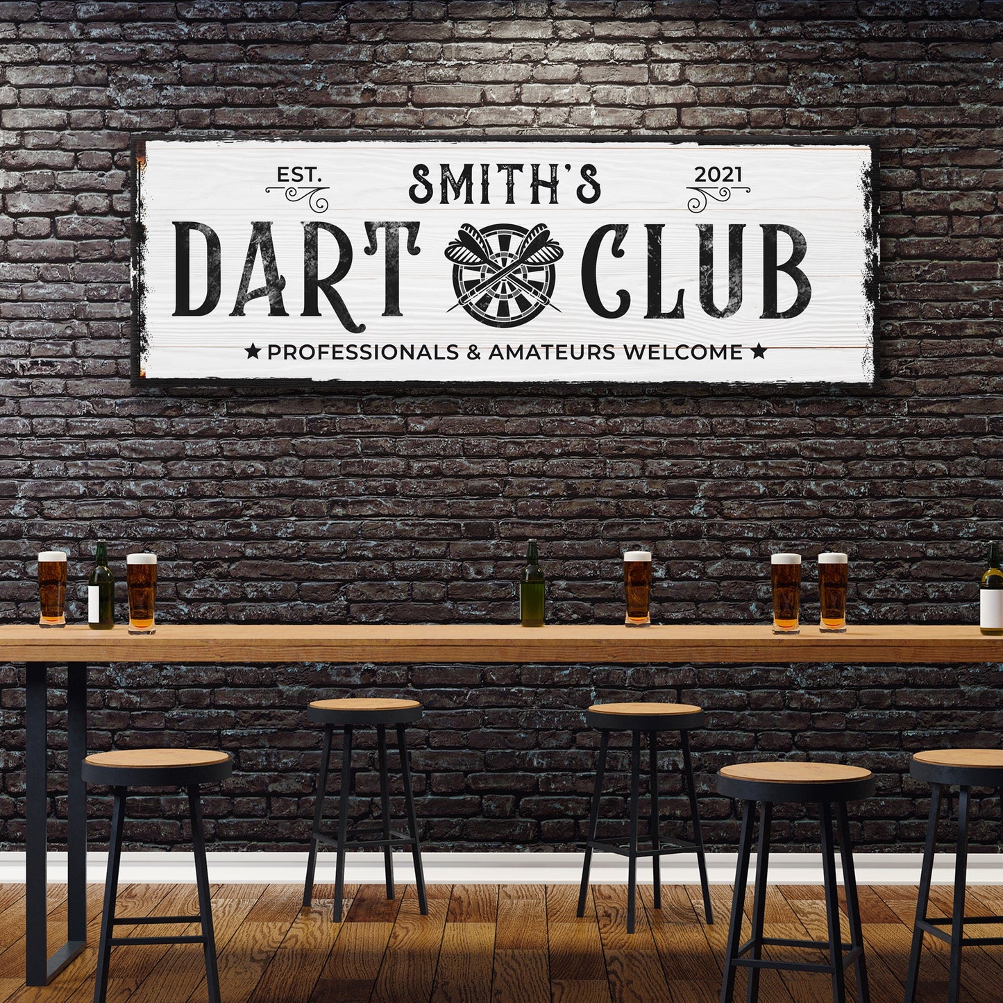 Dart Club Sign II