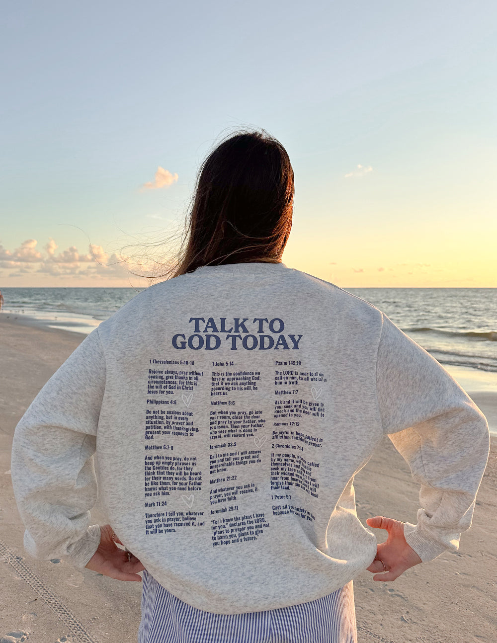 Talk to God Unisex Crewneck