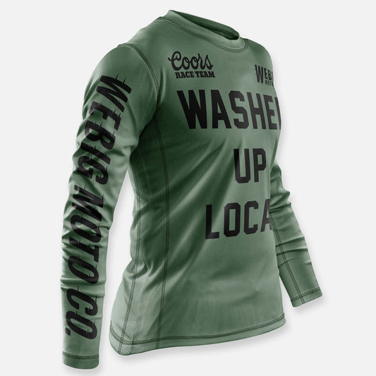 WASHED UP LOCAL JERSEY MILITARY