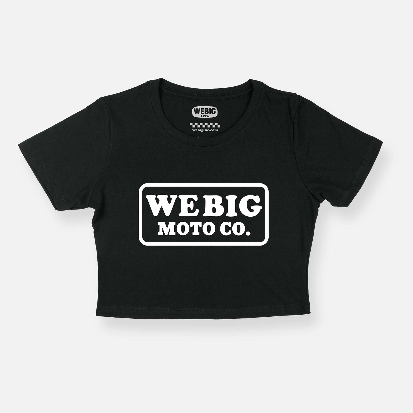 WEBIG MOTO CO CROP TEE