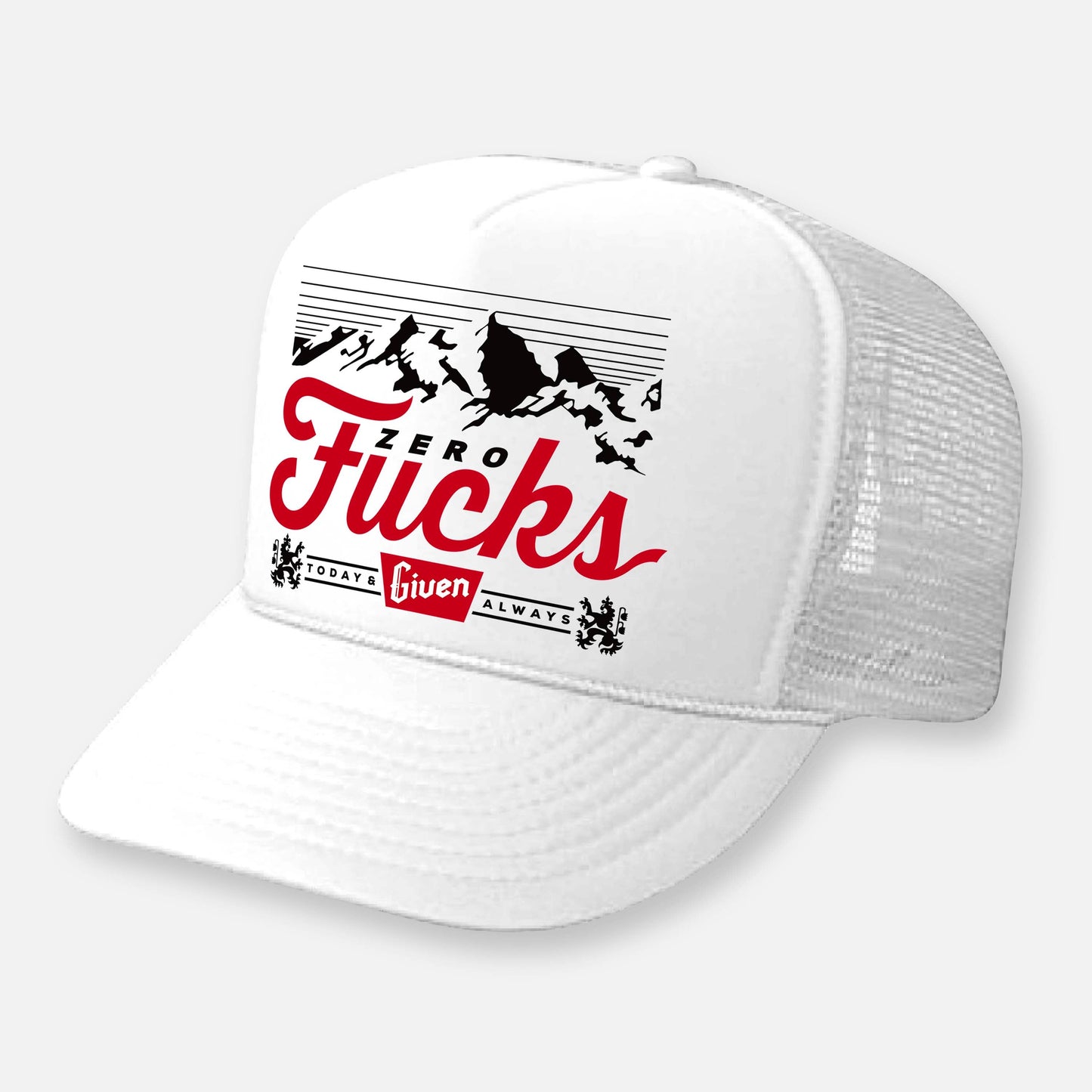 ZERO FUCKS ROCKY MOUNTAIN HAT
