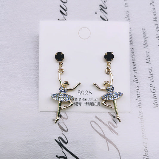 Golden Euro-Korean Pearl Bow Ear Team