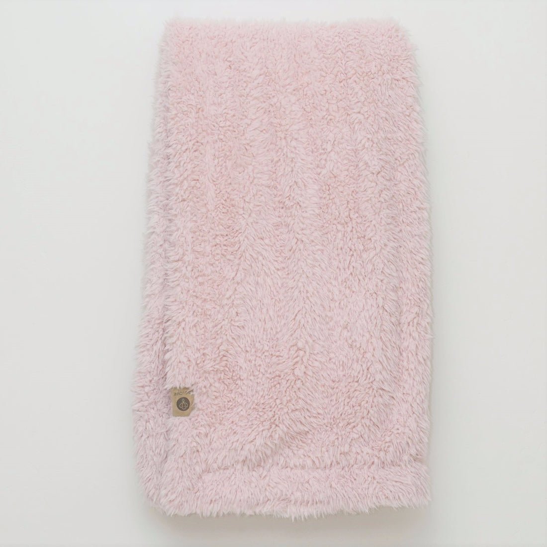 ANGEL PLUSH BLANKET | BIG - DUSTY PINK