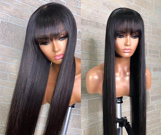 Straight Human Hair Wig