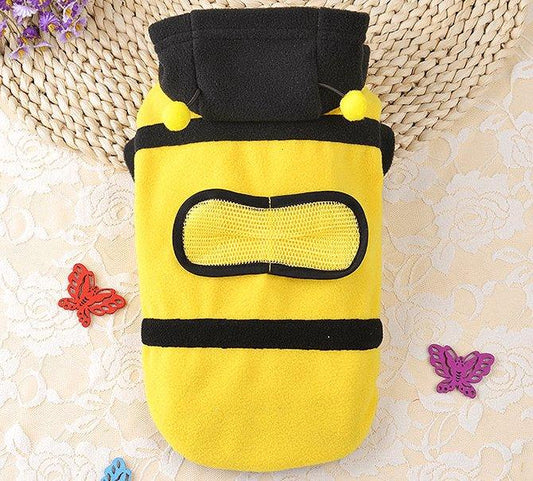 Buzzing Bee Pet Apparel: Soft Fleece Clothes For Dogs And Cats-0