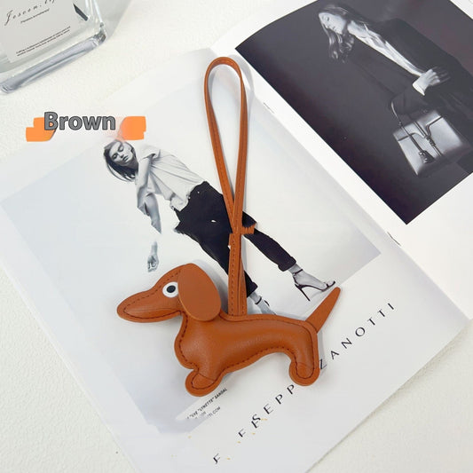 Sausage Dog Carrying Strap Bag Ornaments