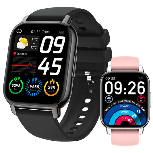 P66 Smartwatch Bluetooth Call HR Blood Pressure
