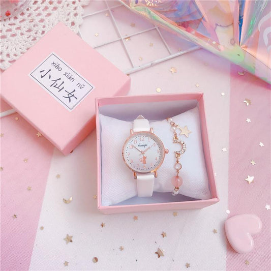 College Style Simple Wild Forest Children's Watch