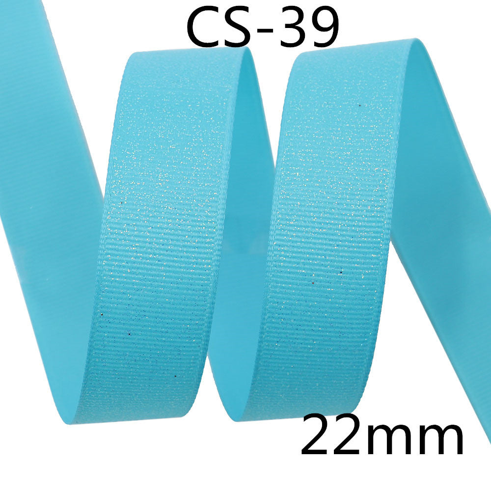 Glitter Silk Ribbon for Gift Wrapping