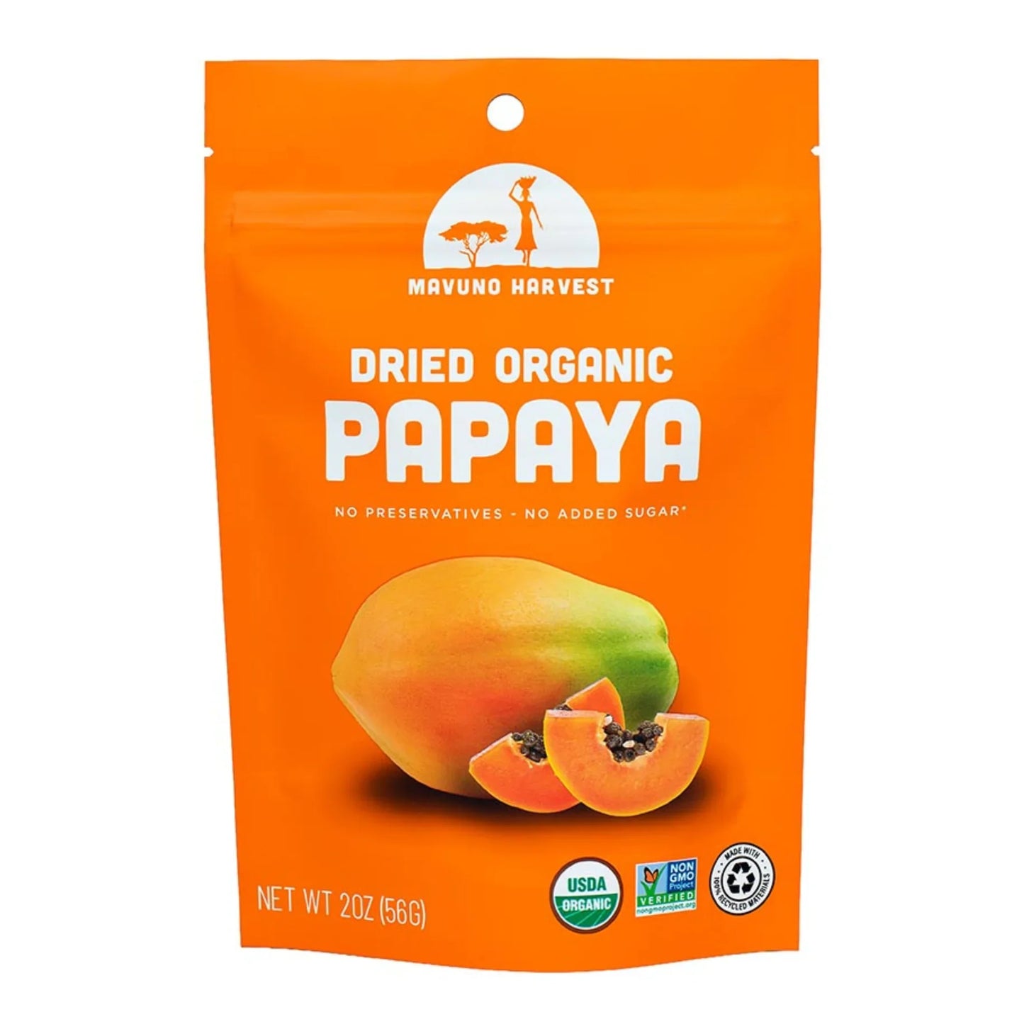 Organic Dried Papaya