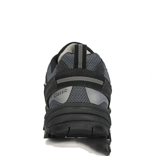 Summer Outdoor Hiking Shoes Mesh Breathable Men's Running Reflective Sneakers