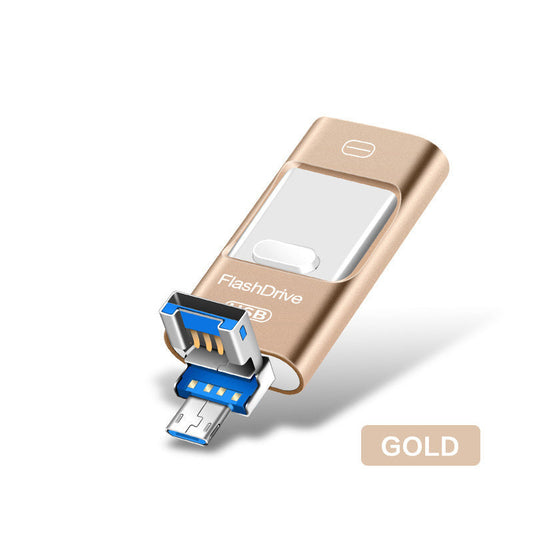Universal 3-in-1 USB Drive For Mobile Phone And Computer