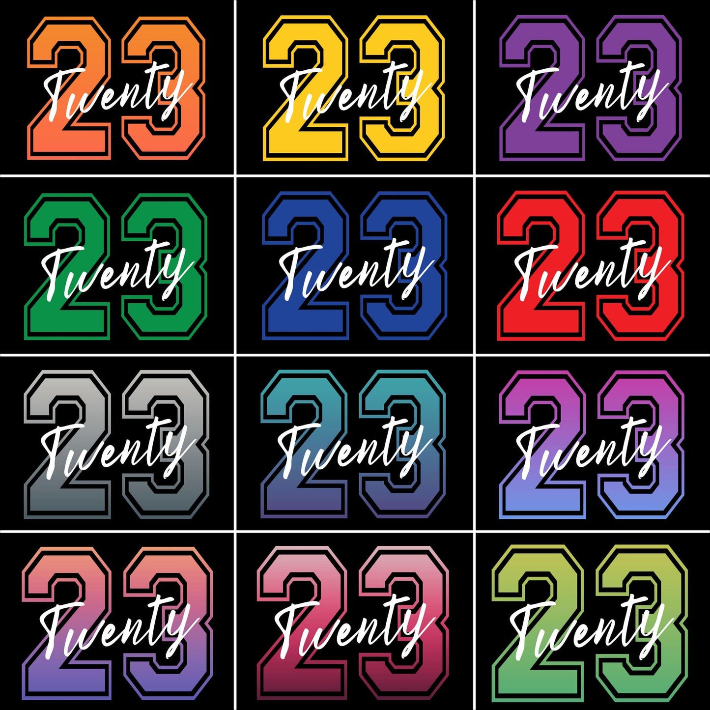 Class Of 2023 Personalized Custom Backside Shirt C394