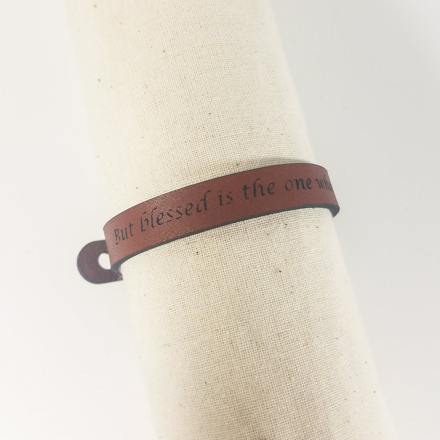 Spiritual Quote Bracelets - But blessed is the one whose trust is in the LORD