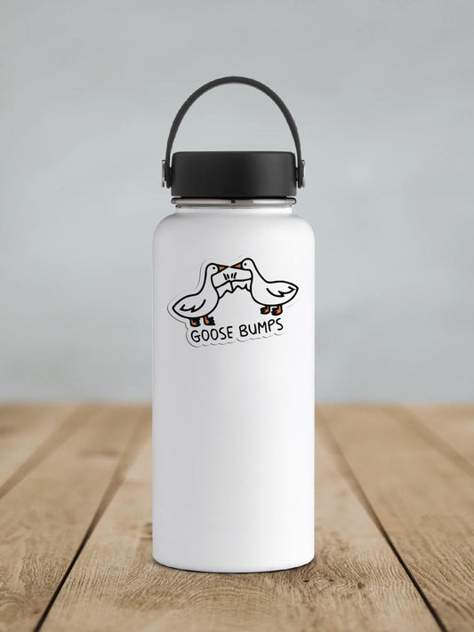 Goose Bumps Vinyl Sticker