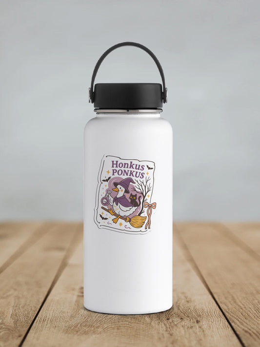 Honkus Ponkus Goose Witch Vinyl Sticker