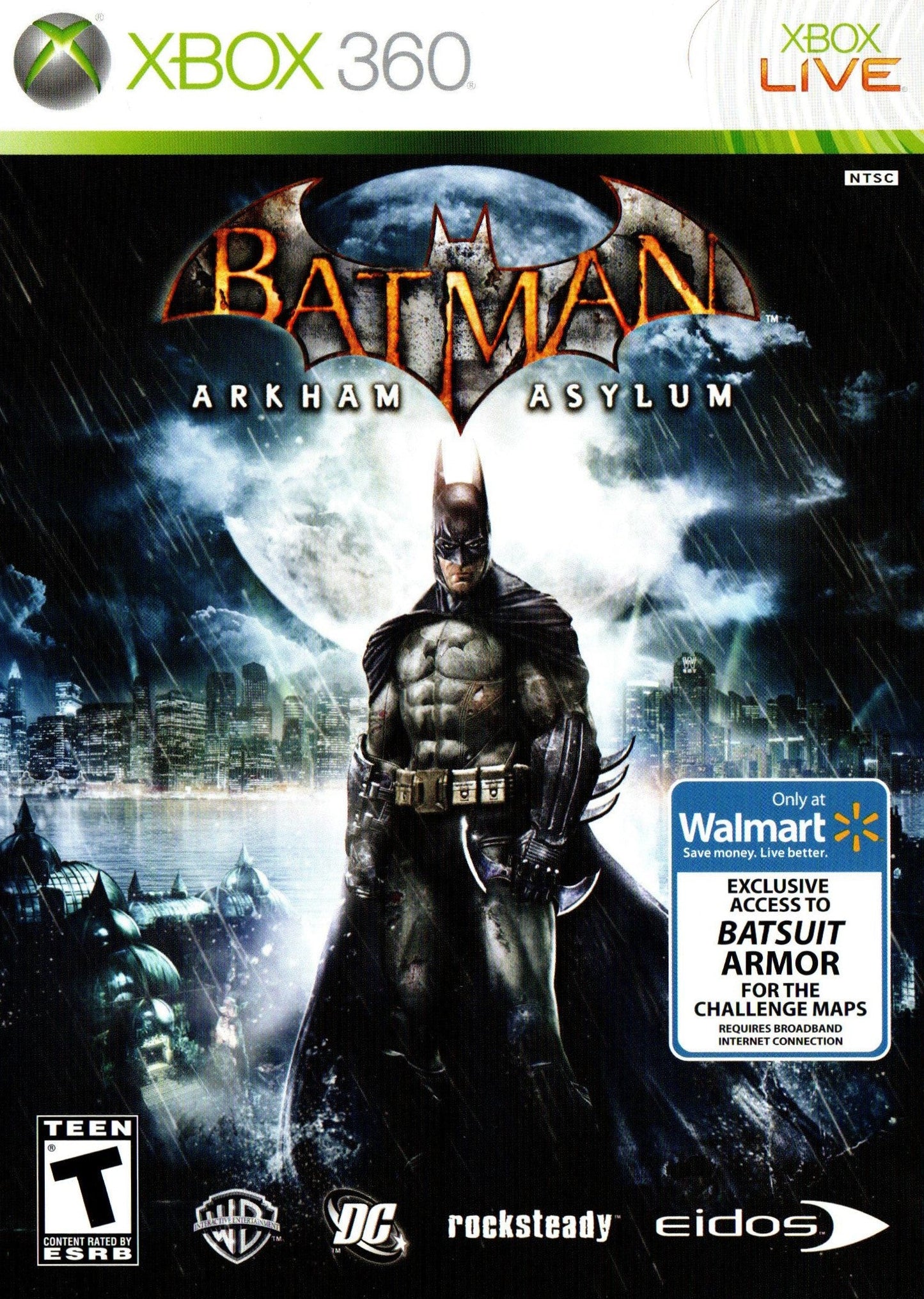 Batman: Arkham Asylum Walmart Exclusive (Xbox 360)