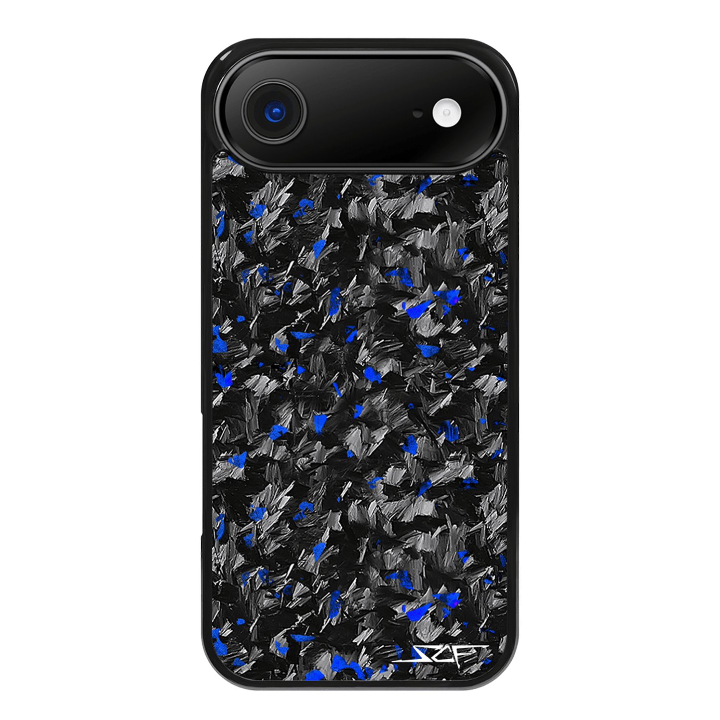 iPhone | Blue Flake Real Forged Carbon Fiber Phone Case | CLASSIC Series