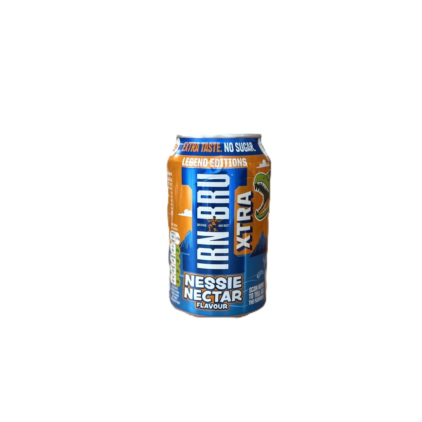 Irn‑Bru Xtra Nessie Nectar – Limited Edition 330 mL Zero‑Sugar Soda (Scotland)
