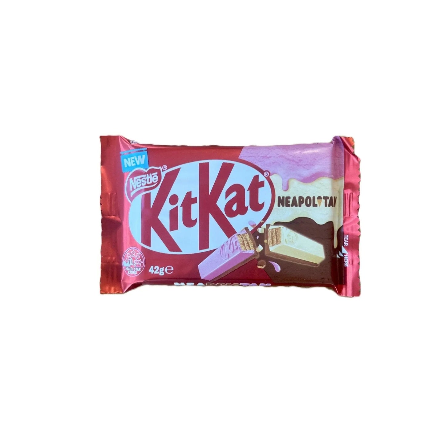 KitKat Neapolitan – Triple-Layer Chocolate Wafer Bar 45g (Australia)