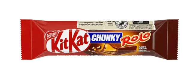 KitKat Rolo – Caramel-Filled Chocolate Wafer Bar 42g (Canada)