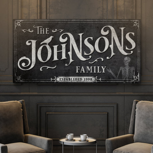 Personalized Gothic Sign III