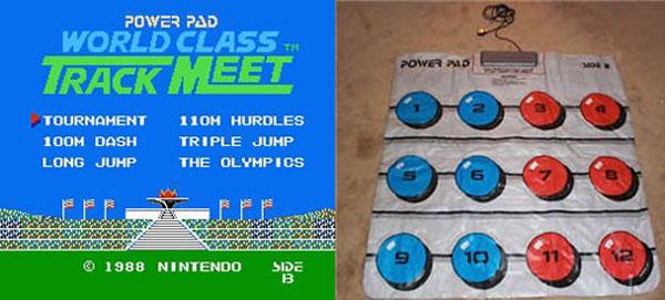 World Class Track Meet With Power Pad (Nintendo Nes)