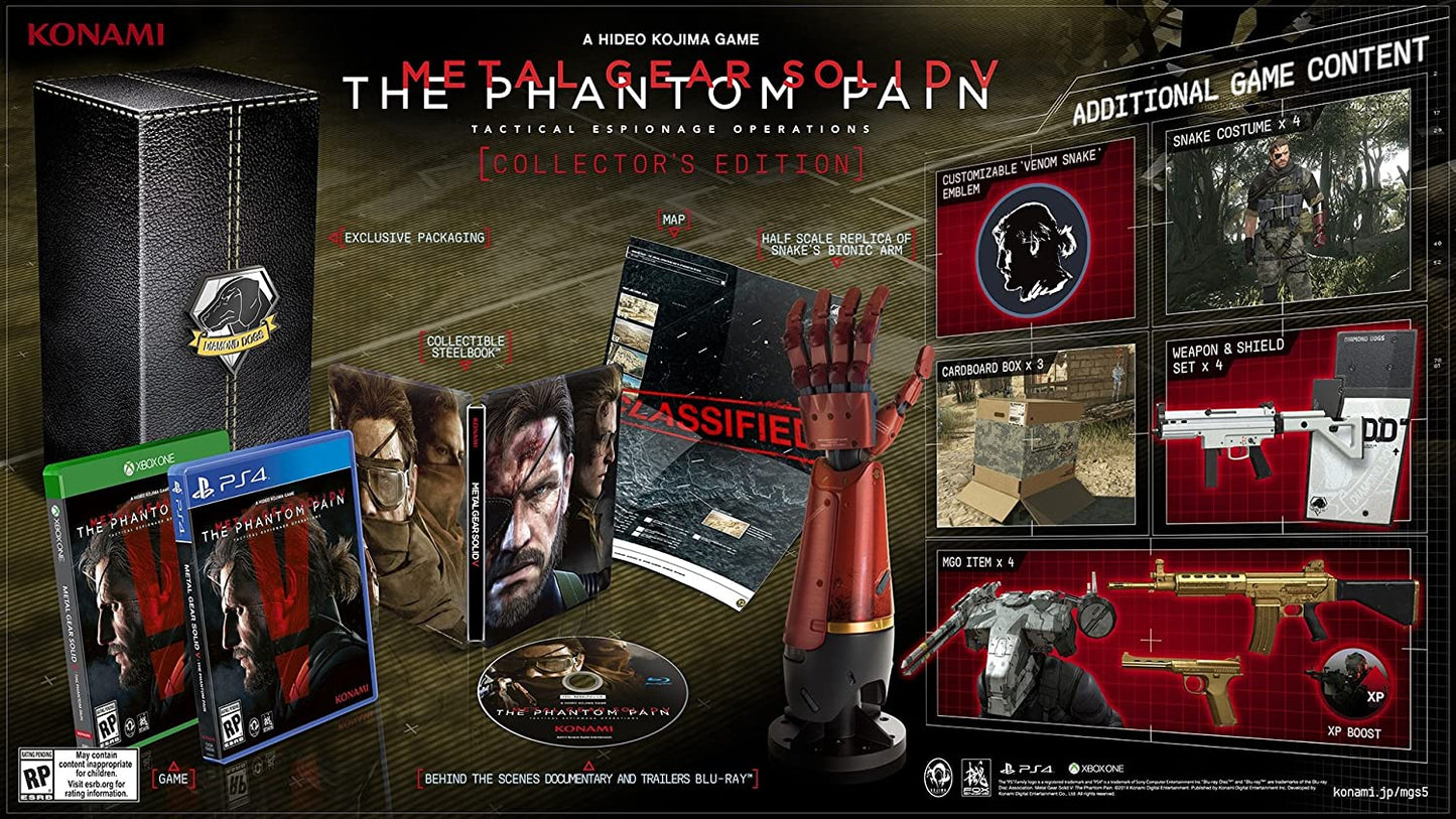 Metal Gear Solid V: The Phantom Pain Collector's Edition (Playstation 4)