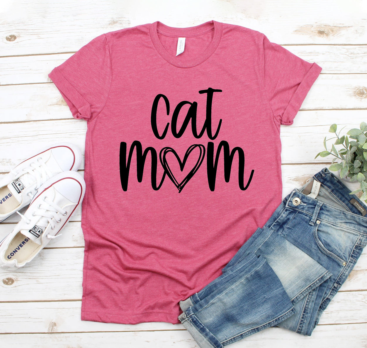 Cat Mom T-shirt