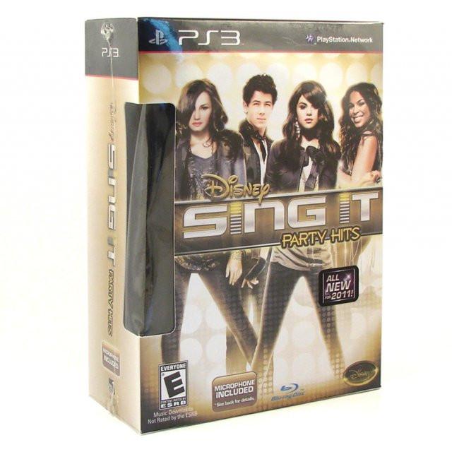 Disney Sing It: Party Hits (Game & Microphone) (Playstation 3)